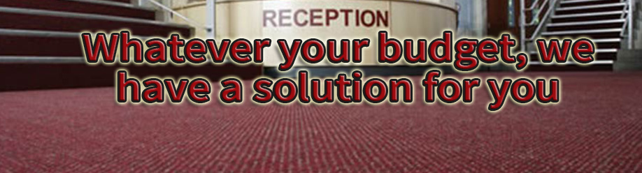 Commercial Carpets Nottingham - Whatever your budget, we have a solution for you
